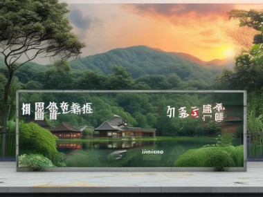 晋江户外广告设计，自然与人文的融合之都