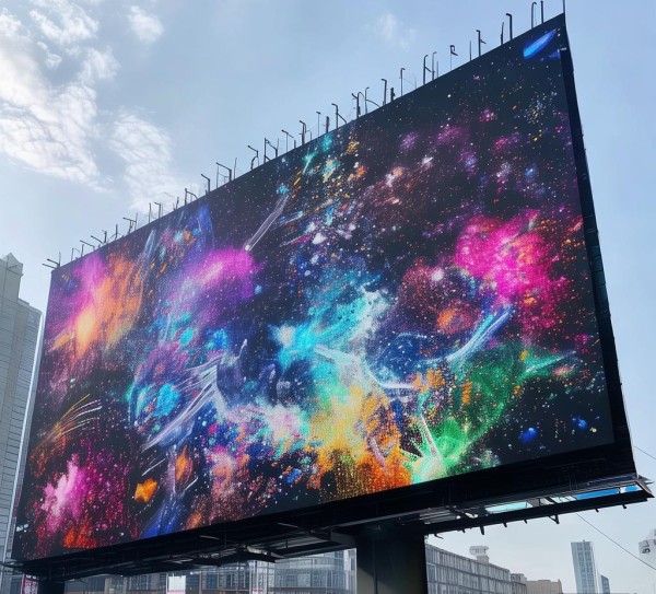大型地标广告牌，视觉盛宴的生产与理解